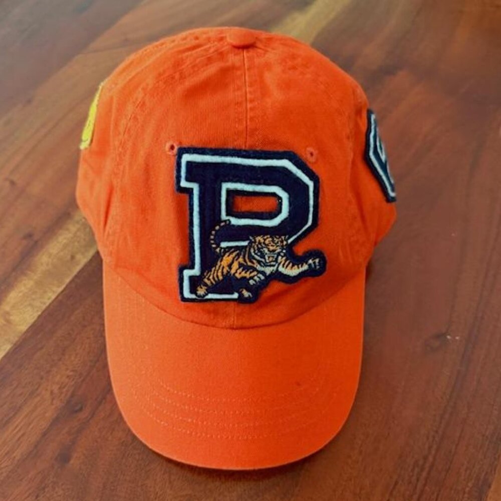 SOLD! Polo Ralph Lauren Tiger P Patch 1967 Football Champs Cap Hat 1 of 1 NWT - Picture 2 of 7